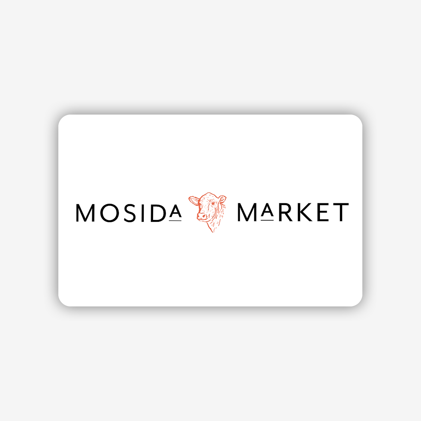 Gift Card Mosida Market Butcher Block Gift card mosida market butcher block